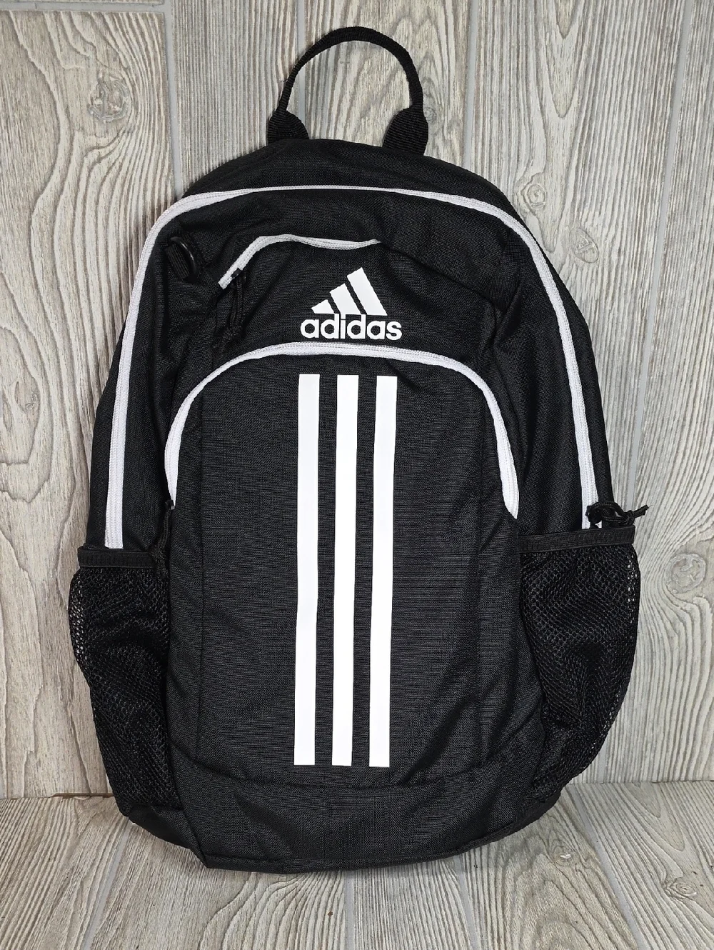 Adidas Young BTS Creator 2 Backpack Black With White Stripes - Picture 1 of 7